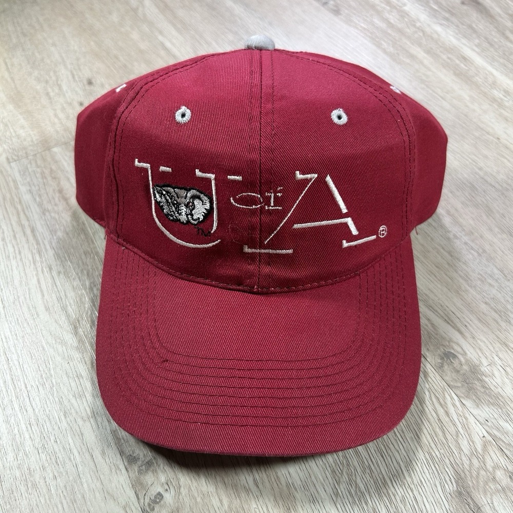 VTG Alabama Crimson Tide Snapback Hat NCAA College Signatures Youngan Red Cap